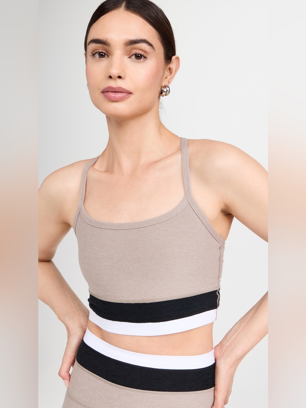 Beyond Yoga Spacedye Horizon Colorblock High Cropped Tank